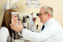 на приеме у офтальмолога