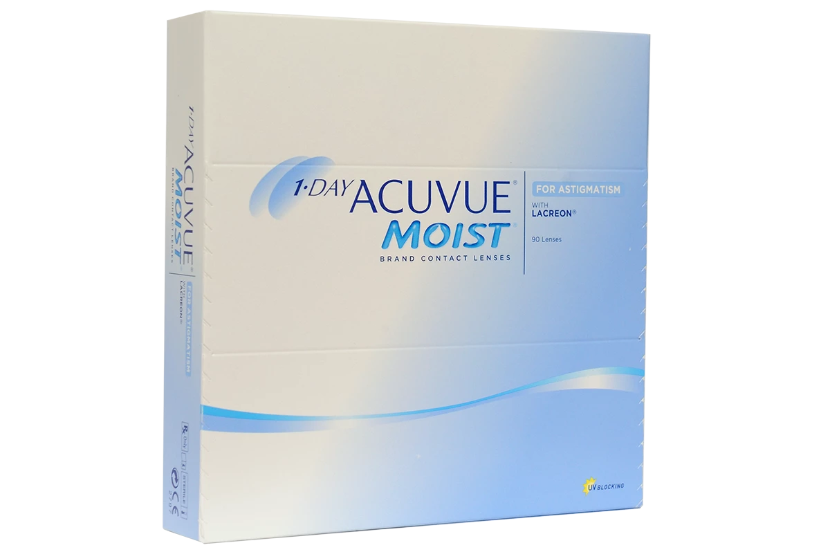 Acuvue 1-Day Moist for Astigmatism (90 линз)