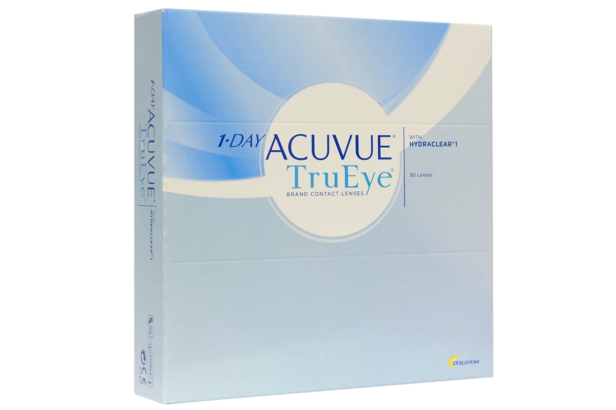 Однодневные контактные линзы Acuvue 1-Day TruEye (90 линз)