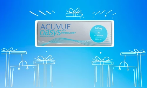 Итоги акции «Хочу в подарок Acuvue 1-Day Oasys (30 линз)»