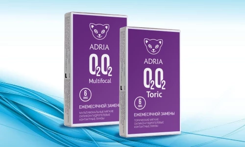 Итоги акции «ADRIA O2O2 Astigmatism или Multifocal (6 пк) в подарок»