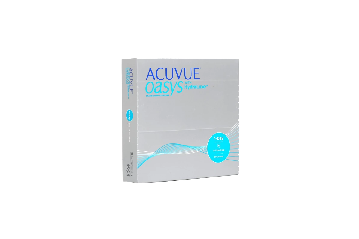 Однодневные контактные линзы Acuvue 1-Day Oasys (90 линз)
