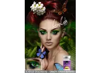 Карнавальные контактные линзы ADRIA Crazy (1 линза)