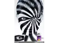 Карнавальные контактные линзы ADRIA Crazy (1 линза)