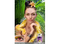 Карнавальные контактные линзы ADRIA Crazy (1 линза)