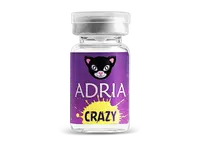 Карнавальные контактные линзы ADRIA Crazy (1 линза)