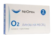 Контактные линзы NetOptika O2 (2 линзы)