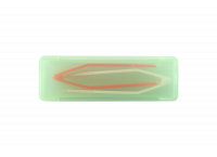 Набор пинцетов в футляре (6см), 2шт.