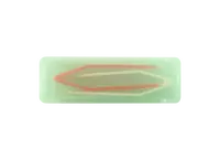 Набор пинцетов в футляре (6см), 2шт.