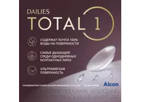 Однодневные контактные линзы Dailies Total 1 (90 линз)