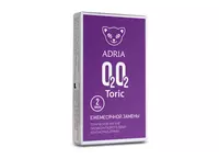 Нетоптика ADRIA O2O2 TORIC (2 линзы) левый угол
