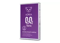 Нетоптика ADRIA O2O2 TORIC (2 линзы) правый угол
