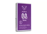 Нетоптика ADRIA O2O2 TORIC (6 линз) левый угол