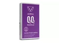 Нетоптика Контактные линзы ADRIA O2O2 MULTIFOCAL (2 линзы) левый угол