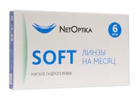 Контактные линзы NetOptika Soft (6 линз)