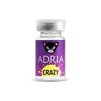 Карнавальные контактные линзы ADRIA Crazy (1 линза)