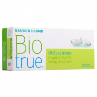 Однодневные контактные линзы Biotrue 1-day (30 линз)